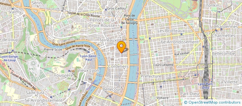 localisation de l'entreprise DM SPORTS à LYON