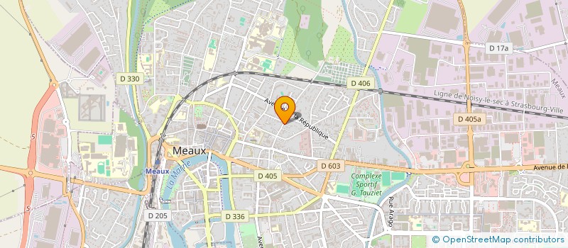 localisation de l'entreprise DM TELEMAQUE à MEAUX