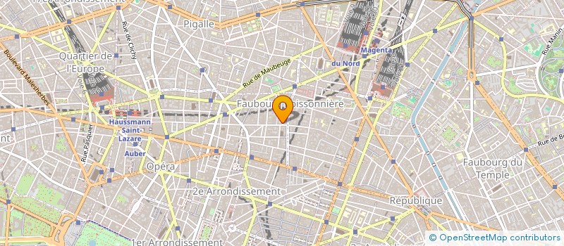 localisation de l'entreprise DM TRANSPORT à PARIS