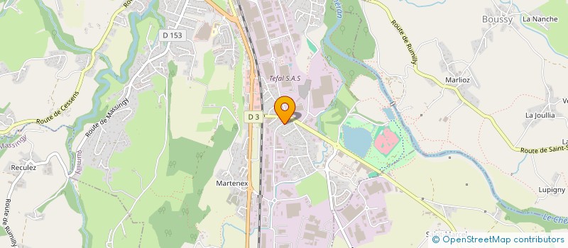 localisation de l'entreprise DM ZINGUERIE  ENTRELACS