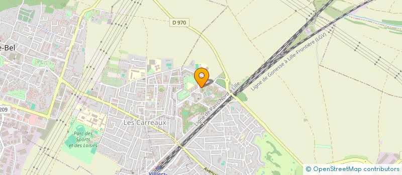 localisation de l'entreprise DM-ZOUK AUTO 95 à GONESSE