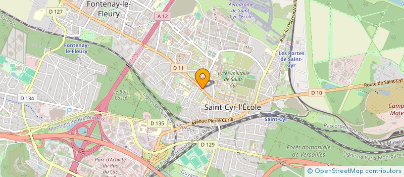 localisation de l'entreprise DM2A & CO à SAINT-CYR-L'ECOLE