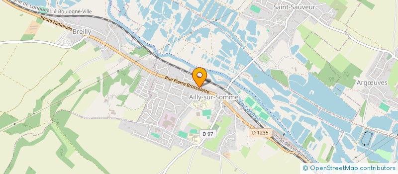 localisation de l'entreprise DM2C à AILLY-SUR-SOMME