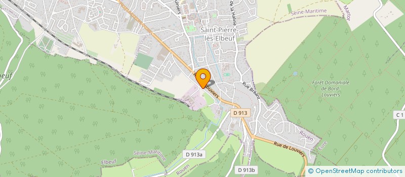 localisation de l'entreprise DM2E  SAINT-PIERRE-LES-ELBEUF