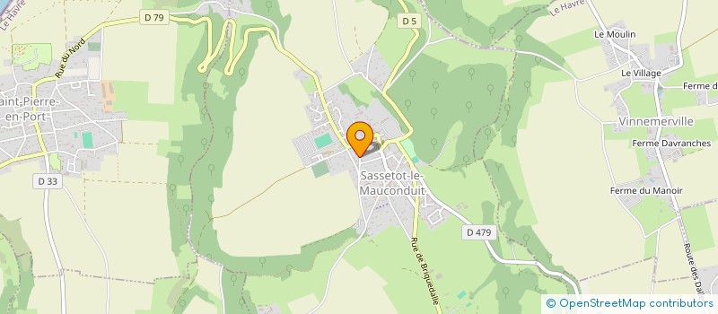 localisation de l'entreprise DM3  ETRETAT