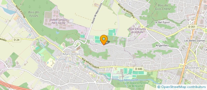 localisation de l'entreprise DM3  MARCOUSSIS