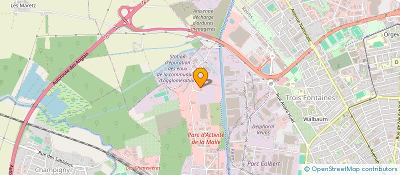 localisation de l'entreprise DM5  SAINT-BRICE-COURCELLES