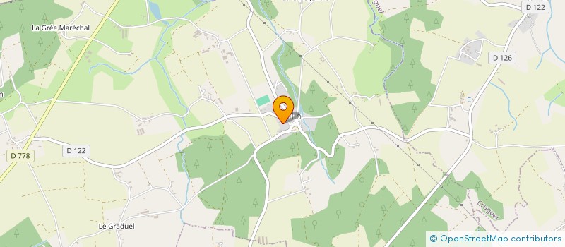 localisation de l'entreprise DM72  PLUMELEC