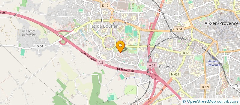 localisation de l'entreprise DM86 DATA CONSULTING à AIX-EN-PROVENCE