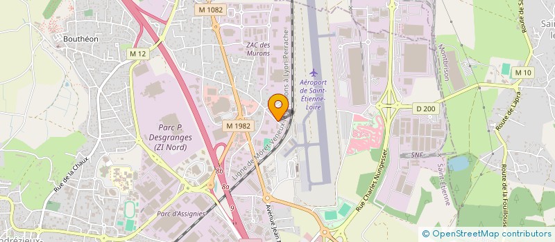 localisation de l'entreprise DMA  ANDREZIEUX-BOUTHEON