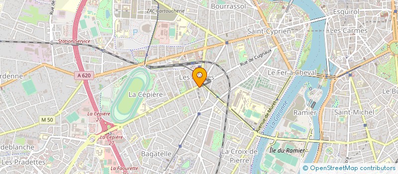 localisation de l'entreprise DMA à TOULOUSE