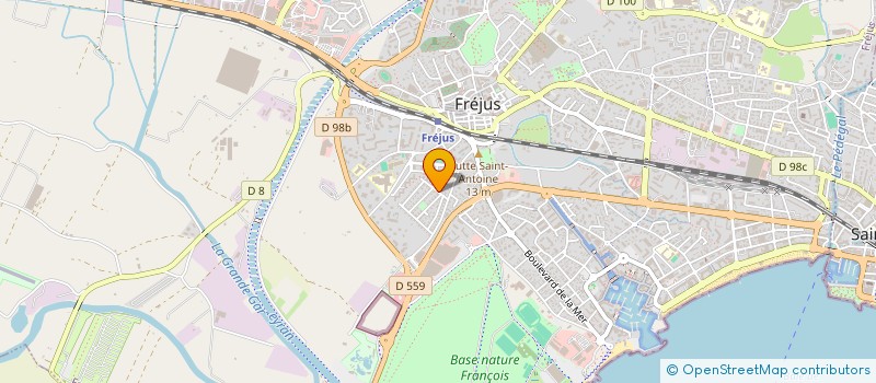 localisation de l'entreprise DMA à FREJUS