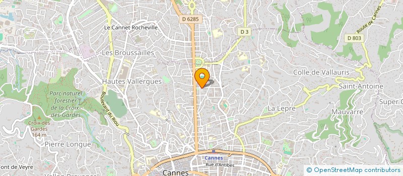 localisation de l'entreprise DMA  CANNES