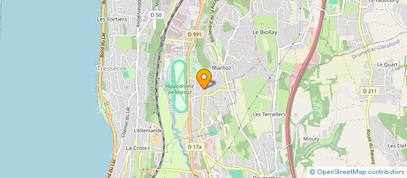 localisation de l'entreprise DMA BATI à AIX-LES-BAINS