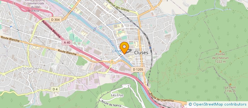 localisation de l'entreprise DMA CONSTRUCTIONS à CLUSES