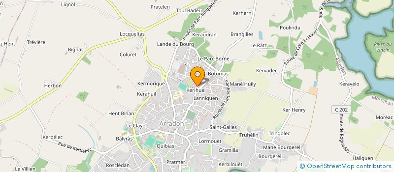 localisation de l'entreprise DMA CONSULTING  ARRADON