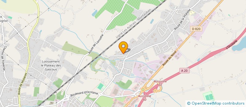 localisation de l'entreprise DMA DEVELOPPEMENT  MONTAUBAN