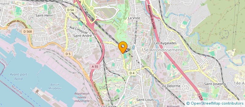 localisation de l'entreprise DMA DYNAMICS  MARSEILLE