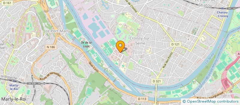 localisation de l'entreprise DMA INDUSTRIES à CROISSY-SUR-SEINE