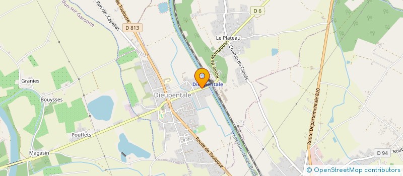 localisation de l'entreprise DMA INVEST  DIEUPENTALE