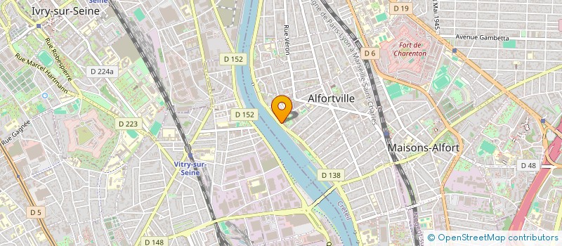 localisation de l'entreprise DMA MAT à ALFORTVILLE