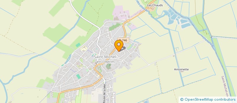 localisation de l'entreprise DMACRO à SAINT-MICHEL-EN-L'HERM