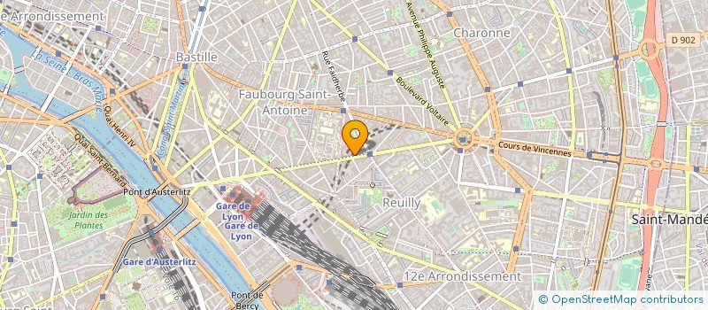 localisation de l'entreprise DMASCENSEUR à PARIS