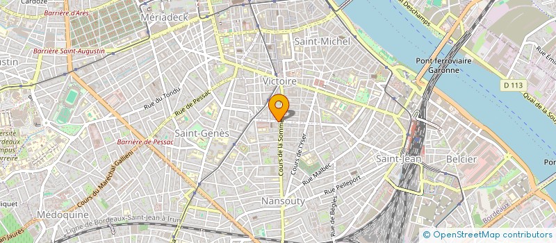 localisation de l'entreprise DMAV ETUDES-CONSEILS-FORMATIONS  BORDEAUX