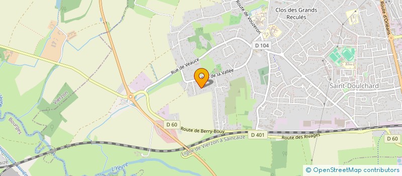 localisation de l'entreprise DMAX  SAINT-DOULCHARD