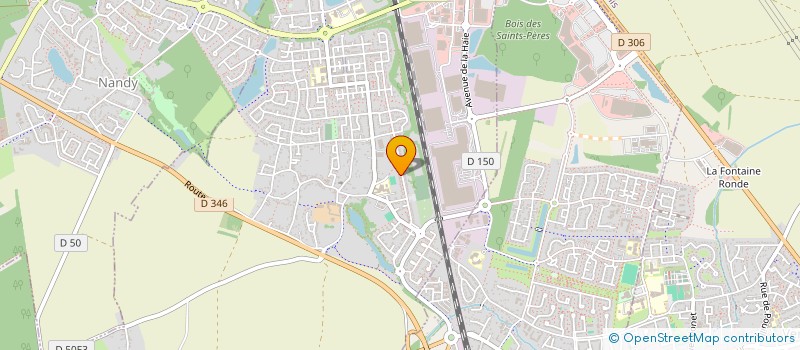 localisation de l'entreprise DMB  SAVIGNY-LE-TEMPLE