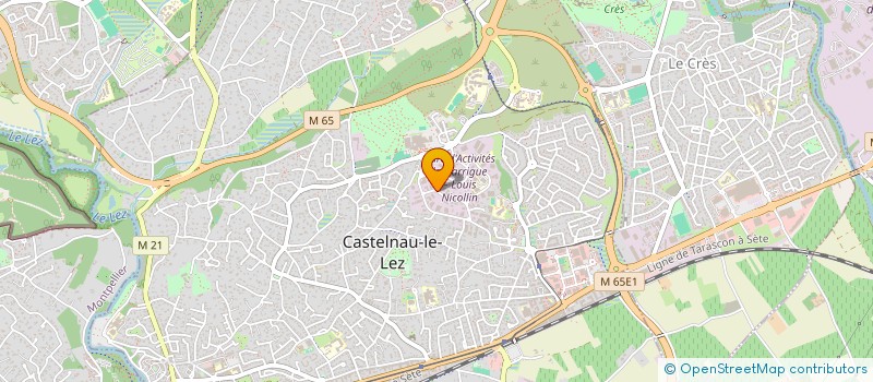 localisation de l'entreprise DMB TRADING à CASTELNAU-LE-LEZ