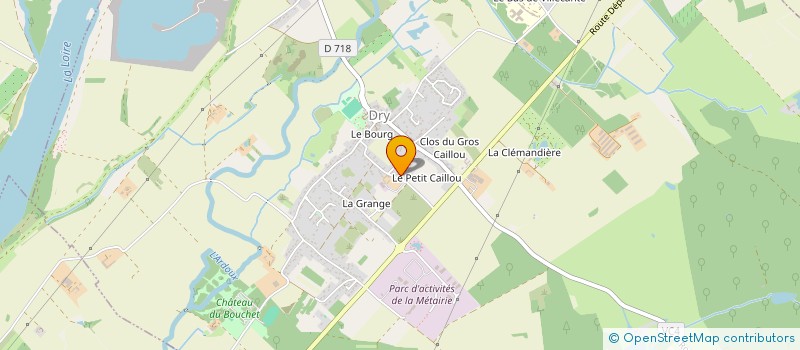 localisation de l'entreprise DMBF  DRY