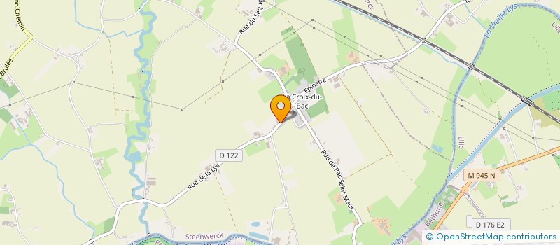 localisation de l'entreprise DMBTP à STEENWERCK