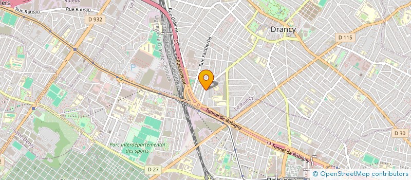 localisation de l'entreprise DMC à DRANCY