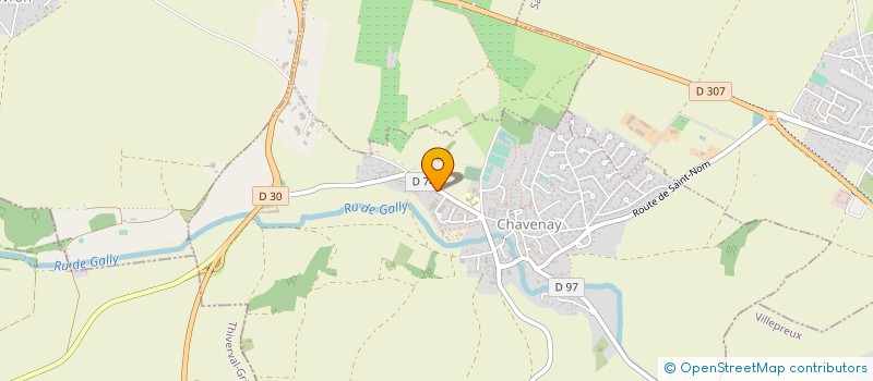 localisation de l'entreprise DMC  CHAVENAY