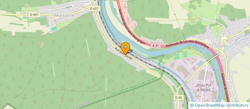 localisation de l'entreprise DMC  MARBACHE