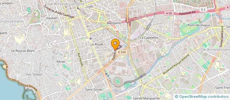 localisation de l'entreprise DMC à MARSEILLE