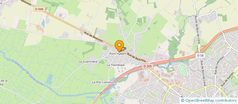 localisation de l'entreprise DMC à SALLERTAINE