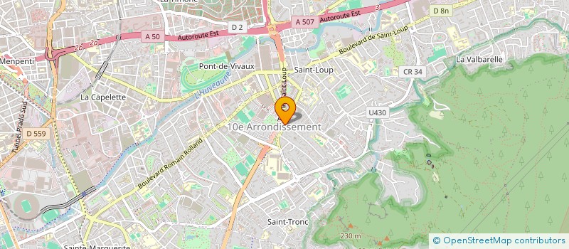 localisation de l'entreprise DMC à MARSEILLE