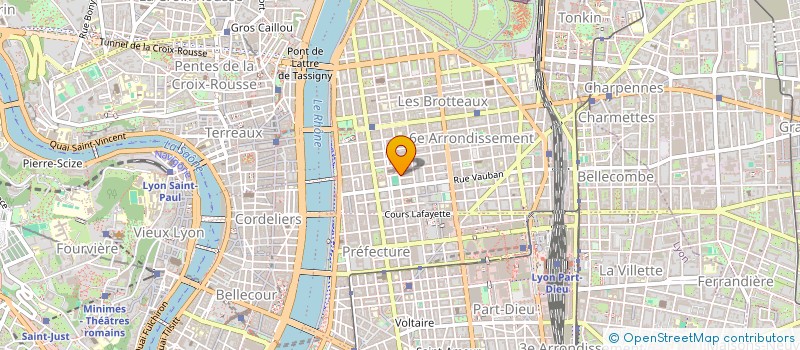 localisation de l'entreprise DMC à LYON