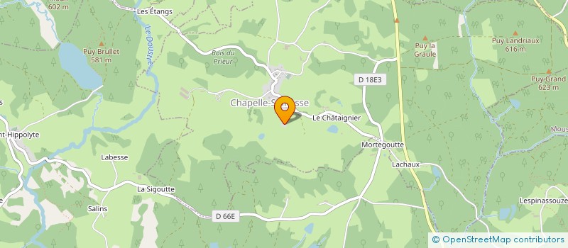 localisation de l'entreprise DMC  CHAPELLE-SPINASSE