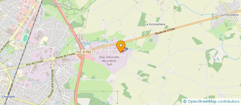 localisation de l'entreprise DMC CHALLANS à CHALLANS