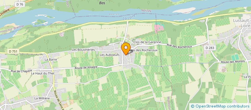 localisation de l'entreprise DMC.CO à MONTLOUIS-SUR-LOIRE