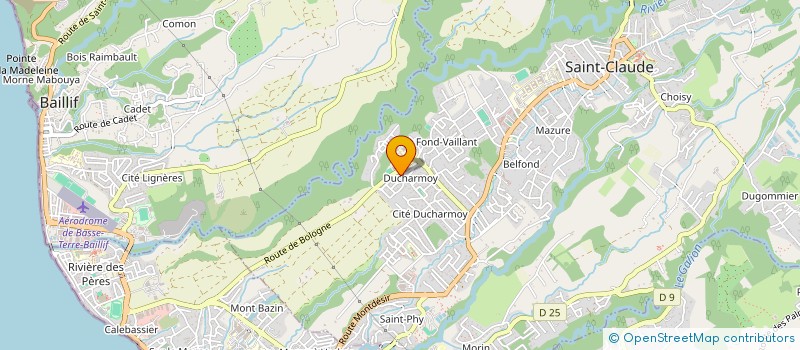localisation de l'entreprise DMC CONSULTING à SAINT-CLAUDE