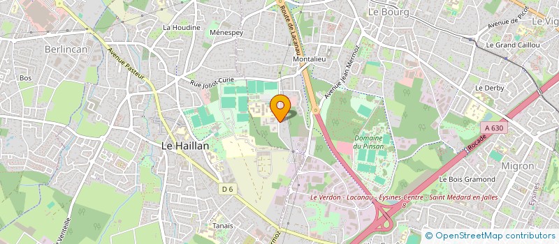 localisation de l'entreprise DMC ENERGIE à EYSINES