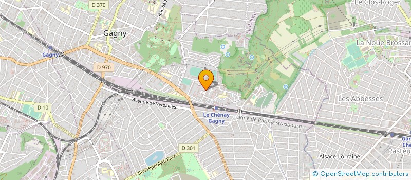 localisation de l'entreprise DMC GLODIE SERVICES à GAGNY