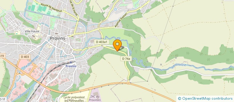 localisation de l'entreprise DMC GROUP  PROVINS