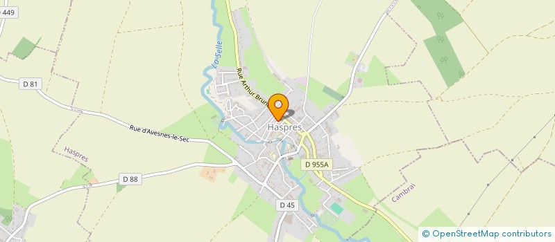 localisation de l'entreprise DMC IMMOBILIER  HASPRES