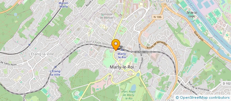 localisation de l'entreprise DMC INVES  MARLY-LE-ROI