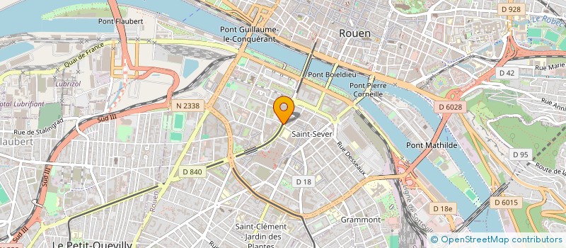 localisation de l'entreprise DMC OPTIQUE à ROUEN